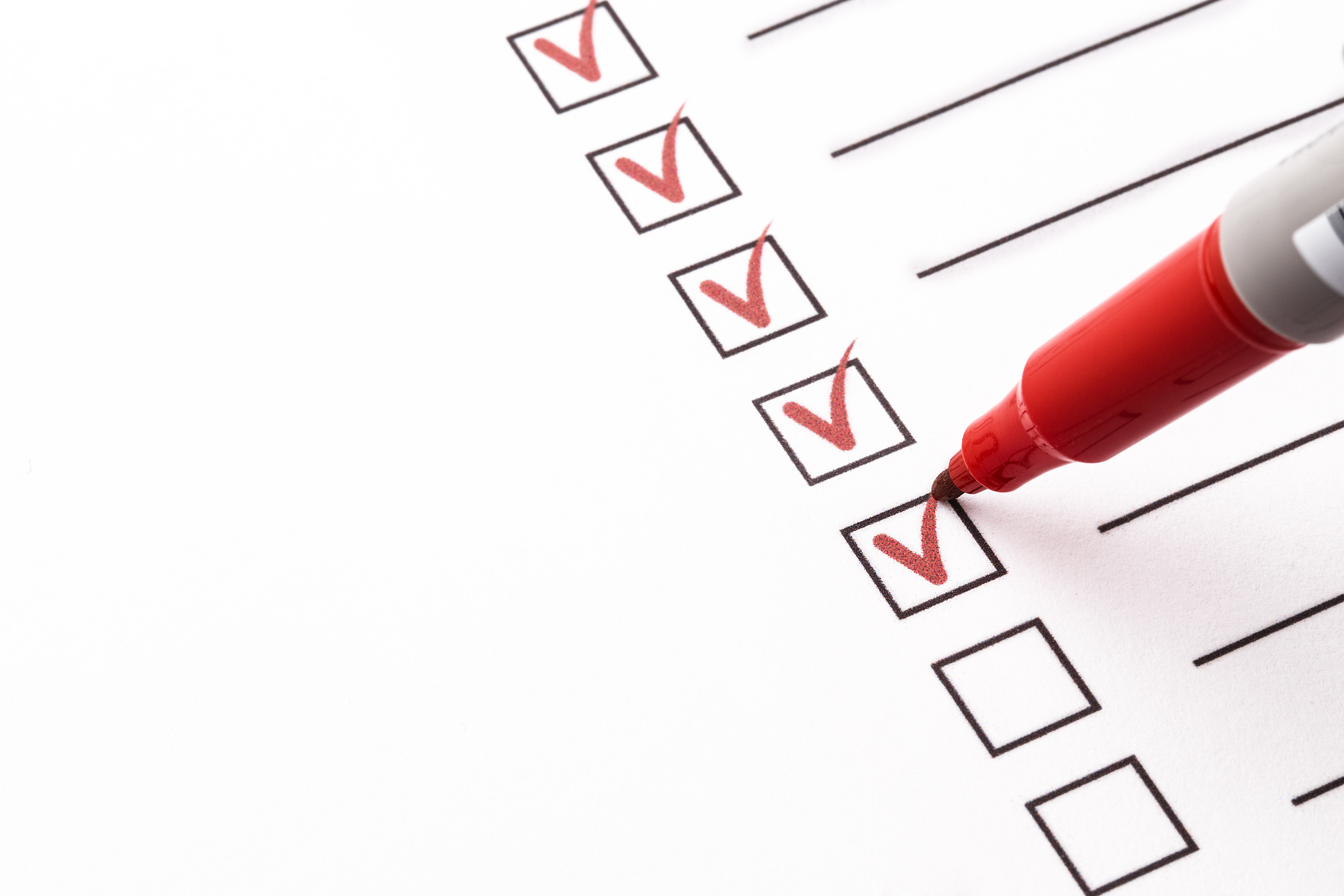 Credit union exam checklist from redboard